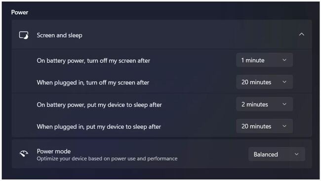 تنظیمات لاک اسکرین ویندوز - افزایش عمر باتری لپ تاپ